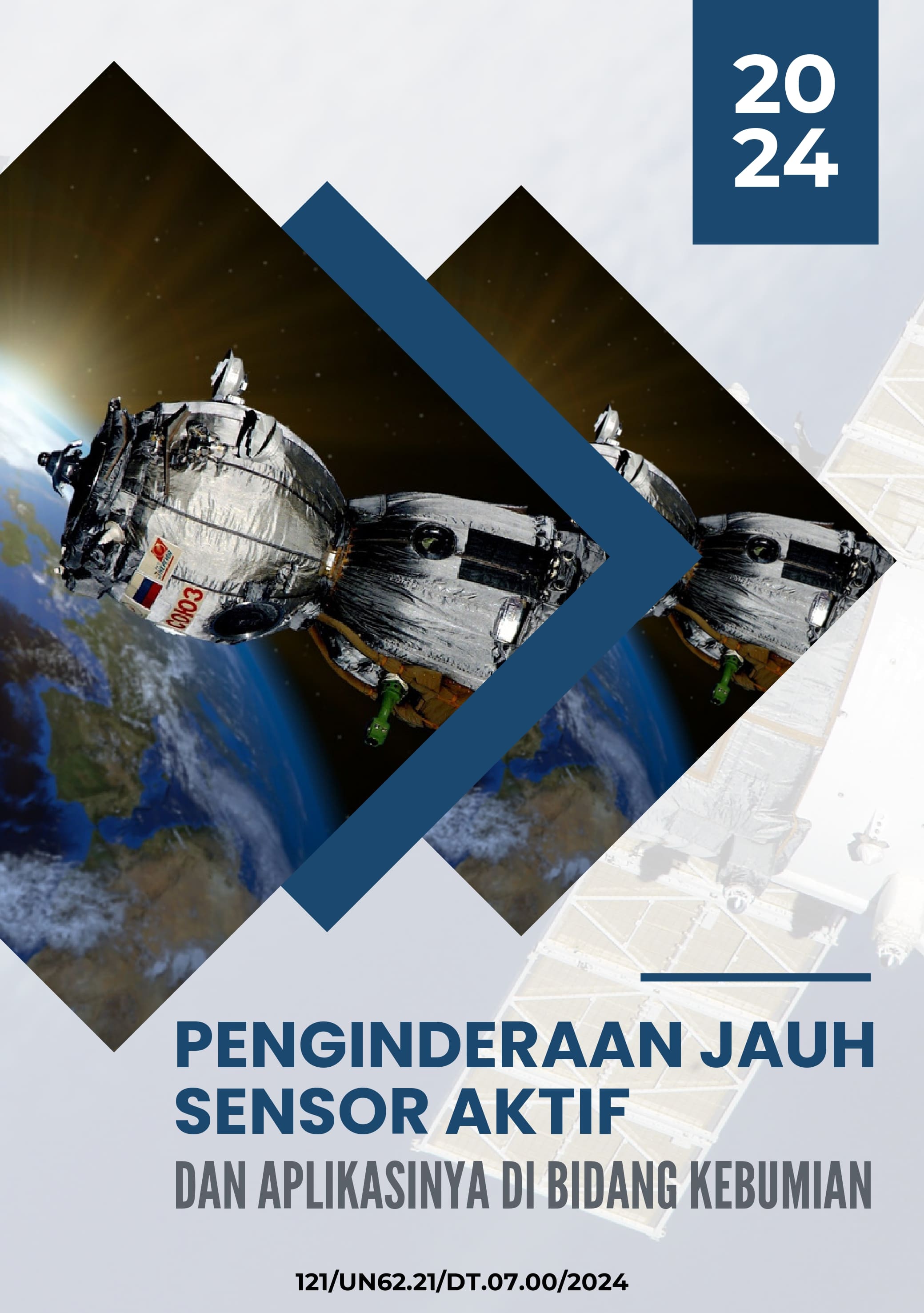Cover Buku Penginderaan Jauh Sensor Aktif dan Aplikasinya di Bidang Kebumian